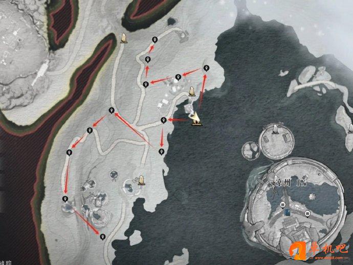 燕云十六声凉州蹊跷全收集攻略：带你找到地图里的小秘密