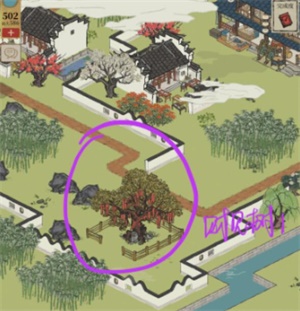 江南百景图财见树田位置全攻略