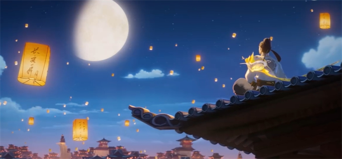 王者荣耀李白新皮肤谪仙醉月498点券，设计飘逸有意境，上线时间有限需抓紧