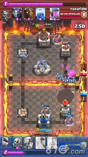 皇室战争双路枪亡流卡组详解：暴力后期助你冲击12胜