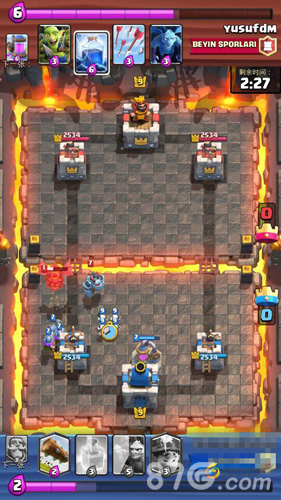 皇室战争双路枪亡流卡组详解：暴力后期助你冲击12胜