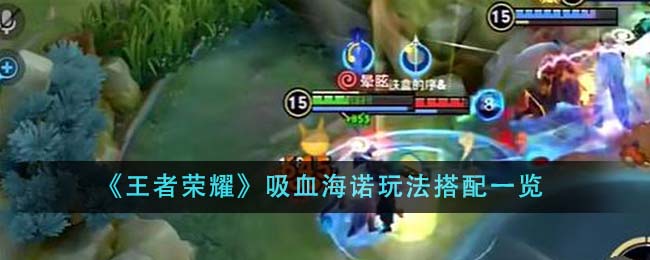 王者荣耀吸血海诺玩法搭配一览：装备铭文及运营技巧全解析