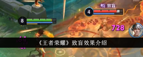 王者荣耀致盲效果解析：技能乱飞，真的会致盲吗？