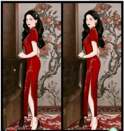 疯狂梗传美女找不同通关攻略