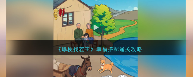 爆梗找茬王幸福搭配通关全解