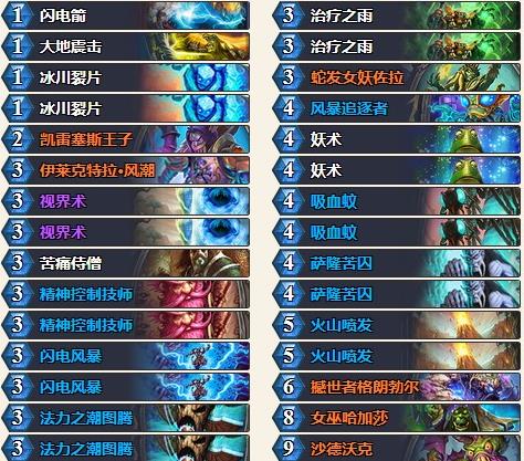 炉石传说砰砰计划战吼萨卡组搭建指南