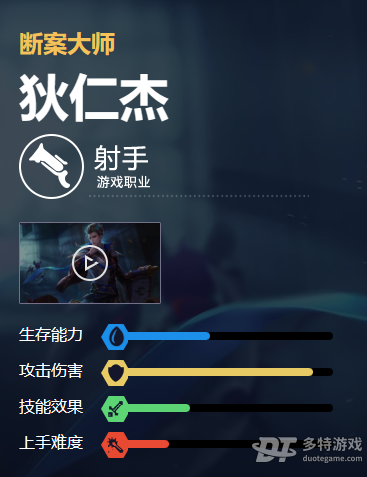 王者荣耀狄仁杰深度解析：技能、铭文、出装及实战技巧