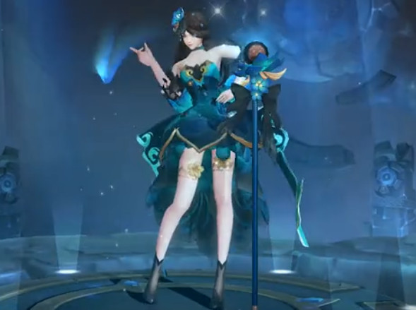 王者荣耀王昭君偶像歌手新星元皮肤怎么样