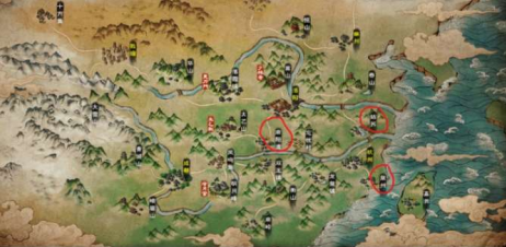 烟雨江湖采集点大全采集位置及物品汇总