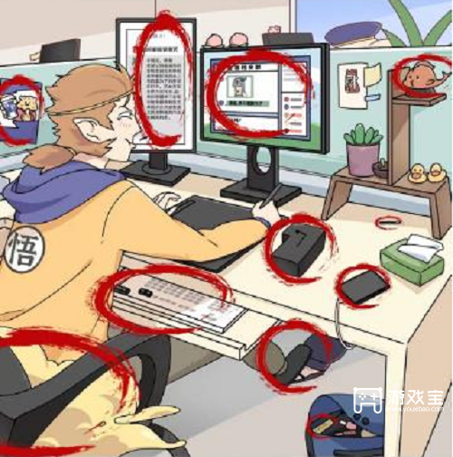 玩梗高手悟空摸鱼王通关攻略：十二个摸鱼道具位置全解析