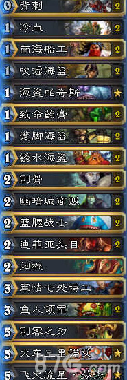 炉石传说快攻海鱼贼卡组玩法详解与实战分析