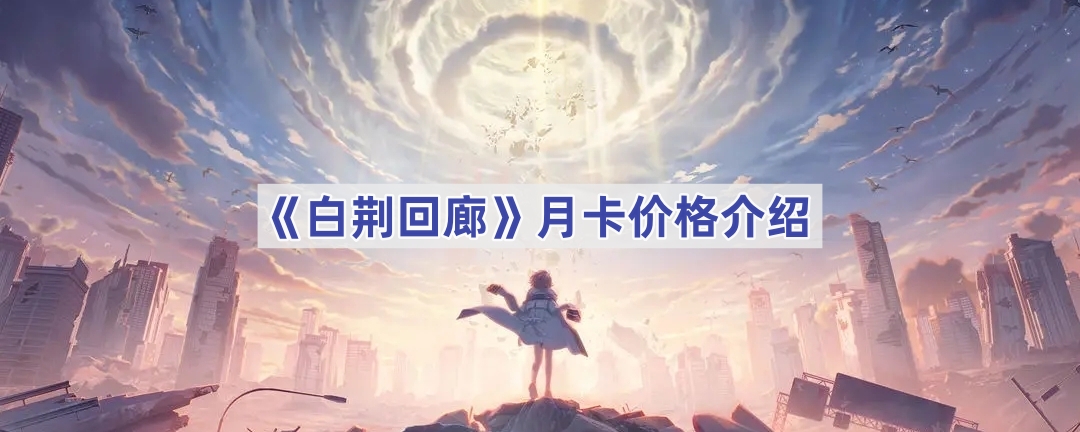 白荆回廊月卡价格解析