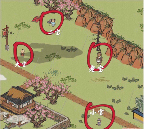 江南百景图老宝位置全解析