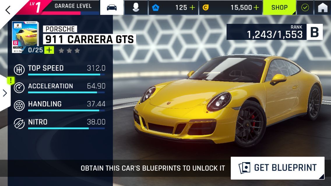 狂野飙车9保时捷911 Carrera GTS性能详解：B级车中的稳定之选