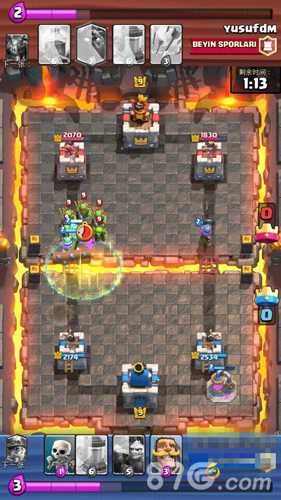 皇室战争双路枪亡流卡组详解：暴力后期助你冲击12胜