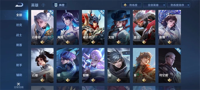 王者农药英雄熟练度详解：从见习到传说的进阶指南