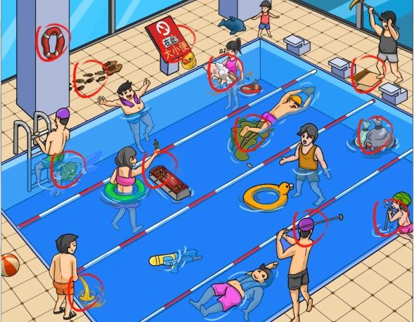 疯狂梗传泳池不文明行为大揭秘