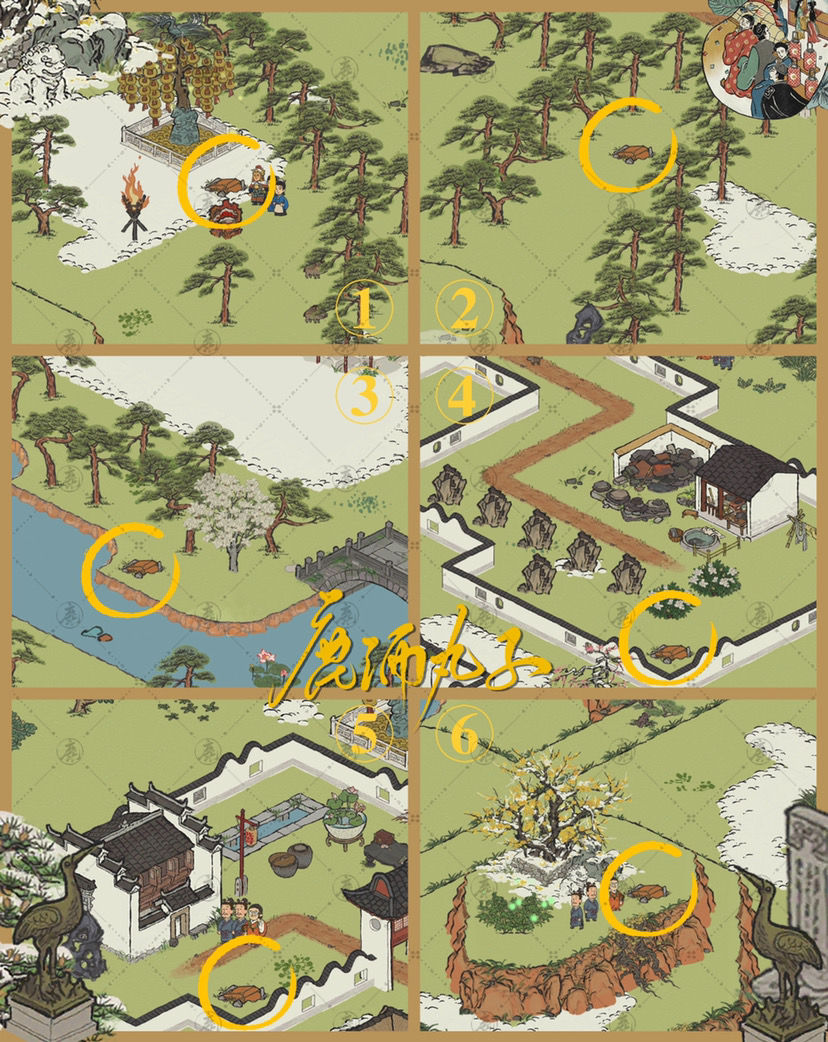 江南百景图徽州府休宁龙舞攻略详解：主线支线全解析，宝箱钥匙位置速览