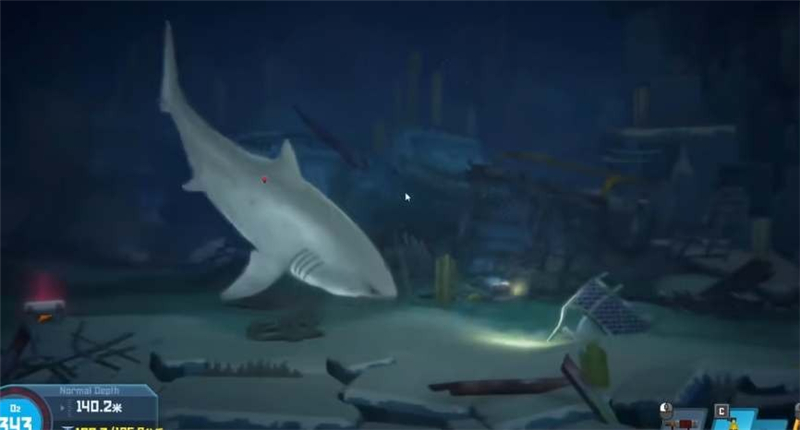 潜水员戴夫：大白鲨的挑战与打法攻略