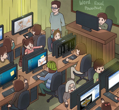 班主任模拟器第三十七关通关秘籍：电脑室细节全解析