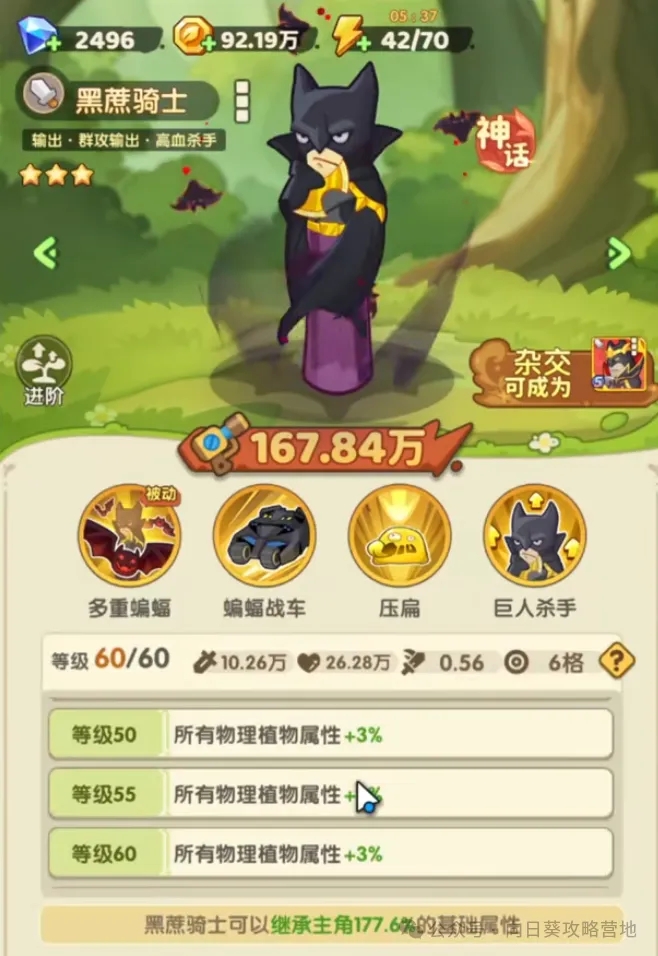 甘蔗苹果是坑？橙色植物助你过渡！保卫向日葵强度测评全解析