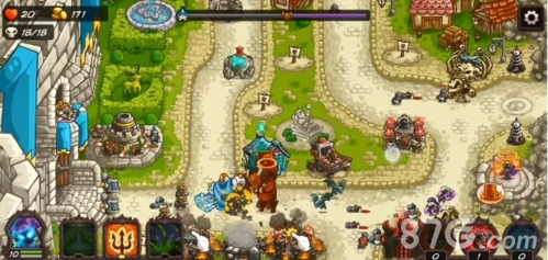 王国保卫战4城堡关卡三星通关攻略：加点顺序与防御塔配置详解