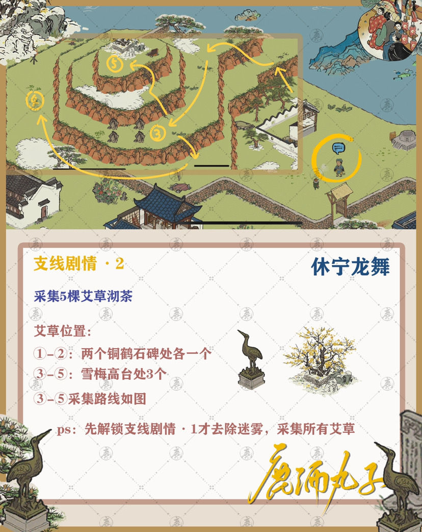 江南百景图徽州府休宁龙舞攻略详解：主线支线全解析，宝箱钥匙位置速览