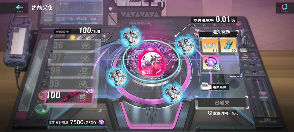 猫之城绪能采集100层打法分享：练度、运气与推荐阵容