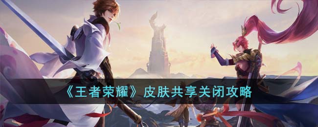 王者荣耀皮肤共享关闭方法详解