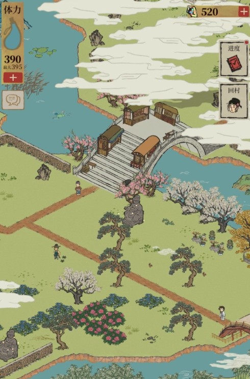 江南百景图桃花村铲子地点全攻略