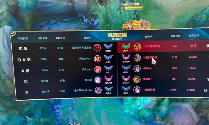 英雄联盟怎么看分？从段位解读到隐藏分查询的完整指南