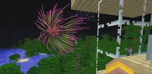 我的世界怎么用烟花飞？5步实现空中高速机动全解析