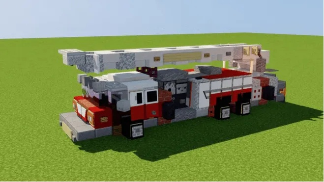 我的世界如何制作消防车？从基础搭建到自动灭火系统全解析