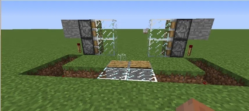 如何在我的世界中制作玻璃门？从基础搭建到自动机关全攻略