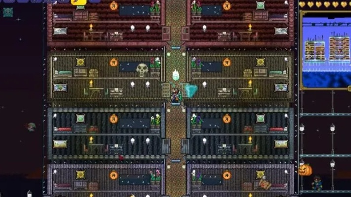 泰拉瑞亚怎么装门？从基础摆放技巧到高级机关制作全解析