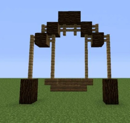 《我的世界》怎么做秋千？从基础框架到创意装饰的全方案解析