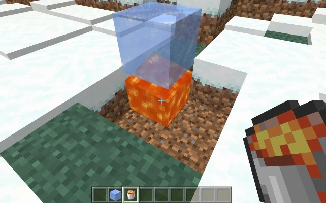 我的世界水怎么变成冰？3大转化条件+2类建造方案