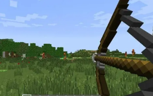 手机我的世界弓箭怎么用？从拉弓瞄准到自动连发全攻略