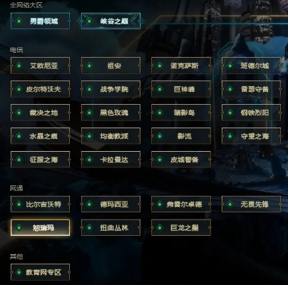 英雄联盟有什么大区？全面解析服务器分布与选择策略