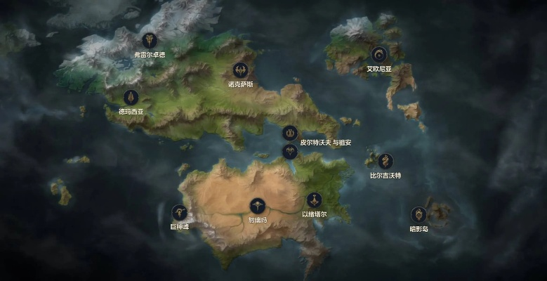 英雄联盟大陆叫什么？全面解读符文之地的地理版图与文明脉络
