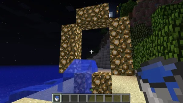 我的世界天堂门怎么造？萤石传送门制作全攻略